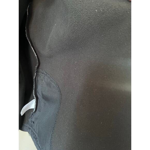 Orvis Shacket Sz L White Black Plaid  Pockets Cotton Snap Buttons Winter Fall - Picture 8 of 8